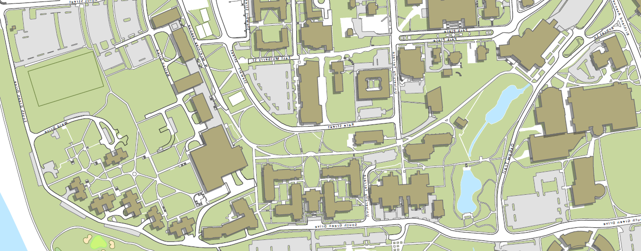 Map of Ohio University South Green
